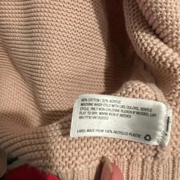 Wild‎ Fable light pink cardigan size Small - Picture 5 of 6